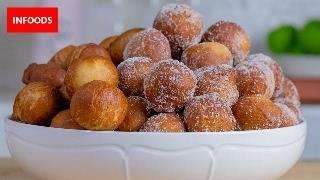 Cinnamon Donuts Recipe | How to Make Cinnamon Donut Holes | Mini Donuts Recipe | Infoods