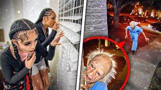 SCARY Uber Driver Follows Mya & Kaydence Home!