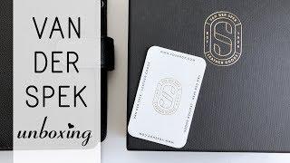 Van Der Spek Touch Me - Unboxing (New Planner)