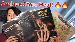 Insane Antique Store Haul! Amazing Deals and Killer Finds! |Vinyl Finds #34|