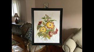 Devi's Arts & Crafts | Floral Painting Tutorial