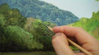 #7 How To Paint Trees Using Layers | Oil Painting Tutorial