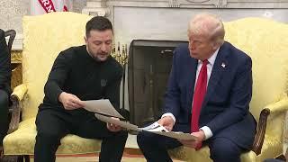 Veja a íntegra da reunião entre Trump, Zelensky e Vance [Legendado]