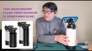 Scosche MagicMount Flask: Insulated Water Bottle with Built-in MagSafe Compatible Phone Mount Review