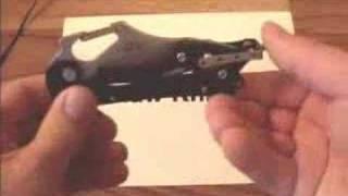 Kershaw ET External Toggle Serrated Knife 1900ST Demonstration