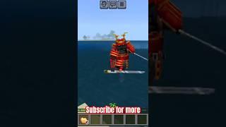 Samurai Boss battle #shorts #minecraft