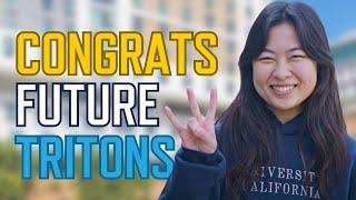 Congrats, Future Tritons!