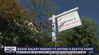 $205K salary needed to afford a Seattle home | FOX 13 Seattle