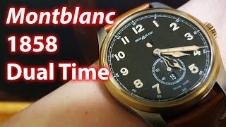 Montblanc 1858 Dual Time Review & Unboxing