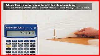 Calculated Industries 8510 Home ProjectCalc Do-It-Yourselfers Feet-Inch-Fraction Project Calculator