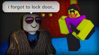 Roblox dont let her in...