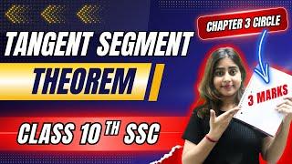 Tangent Theorem Theorem | Chapter 3 Circle | Class 10 SSC Geometry | Maharashtra Board