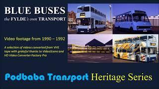 Podbaba Transport Heritage Series: Blue Buses Heritage Video - the 1990s