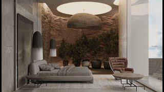 Wabi Sabi space and Light design by  Sergey Makhno