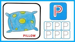 Tracing | Tracing Letter P | Tracing Letters For Kids | Practice Writing Letter P