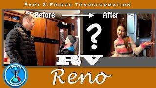 RV RENO PART 3: Cheap & Easy Way to Update an RV Fridge