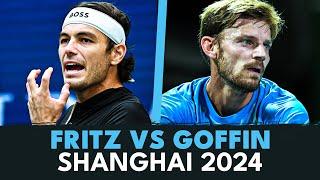 Taylor Fritz vs David Goffin Quarter-Final Highlights | Shanghai 2024