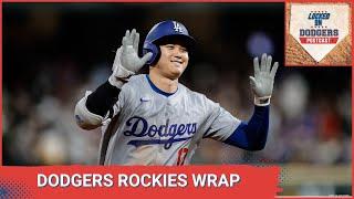 LOCKED ON DODGERS POSTCAST: Dodgers cruise to victory 11-4 #shoheiohtani hits #54