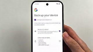 How To Backup Google Pixel 9