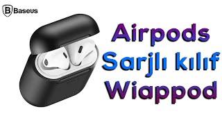 Baseus Apple Airpods Wireless Kablosuz Şarjlı Kılıf Wiappod