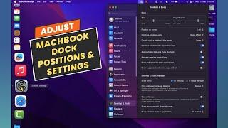 How to Adjust Dock in MacBook? | How to Change Dock Positions | Dock Settings Detailed Guide