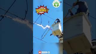 Dangerous Recharge #high_voltage testing #practical  #youtubeshorts #itijobs #viral #electrician