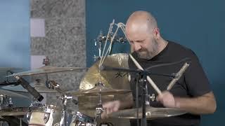 Great drum solo by Andrea Peracchia on poplar "Respighi Drums" drumkit