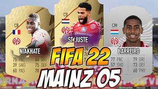 FIFA 22 - Mainz 05 Ratings Prediction ( Bundesliga )