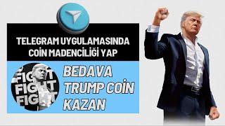 Telefonunuzla Ücretsiz Trump Coin Kazanmak Mümkün mü? BEDAVADAN TRUMP COİN KAZAN #trumpcoin