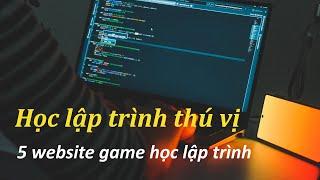 Đào tạo lập trình - 5 website học lập trình qua game miễn phí