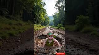 No One Expected a Baby to Come Out of the Swamp!