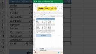 ROUND Function in Excel Explained in Seconds!
