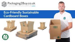 eco-friendly sustainable cardboard boxes