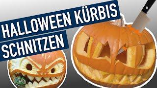 Halloween Kürbis Schnitzen Anleitung  Kreiere deinen gruseligen Kürbis