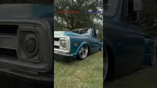 BAGGED 1969 Chevy C10 Pickup Truck on Intro Speedster Wheels