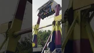 Tsunami Ride  Drizzling land Amusement Park Ghaziabad #drizzling #tsunami #jhula #waterfall