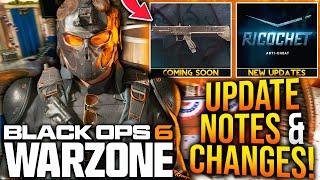 Black Ops 6: SURPRISE UPDATE PATCH NOTES! ANTI-CHEAT UPDATE, WARZONE Player Count Changes, & More!