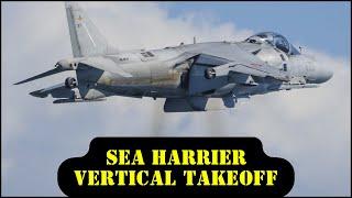 Vertical Takeoff in Sea harrier - Types of Armament #seaharrier #vstol   #airdefense #airtoair