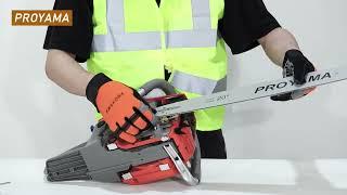 How To Install Chain on A Gas Chainsaw Properly | PROYAMA