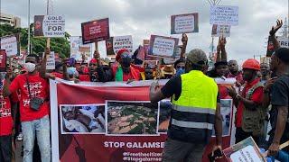 Ghanaian youth storm Accra with  protest to release arrested protesters,Free the Citizens