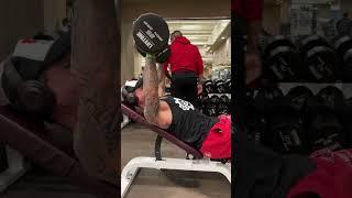 Dylan Gemelli Hits Dumbbell Incline Presses