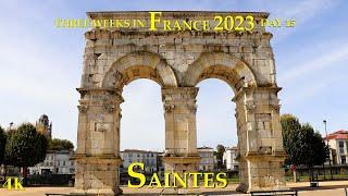 Visiting Saintes - Once the Roman capital of Aquitaine - proceeding to the Île de Ré - France 