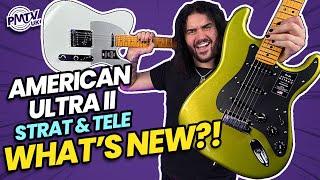 Upgraded For 2024 Fender American Ultra II Series Stratocaster & Telecaster!