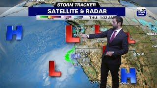 Storm Tracker Forecast: Heavy rain & snow with lower snow Thursday