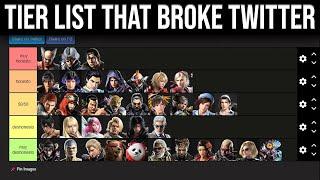 LEE MISHIMA'S TIER LIST REACTION (ITS BAD)