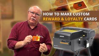 How to Make Custom Reward & Loyalty Cards | Mutoh XpertJet 661UF