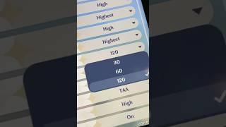 HoYoverse added 120fps to Genshin mobile 