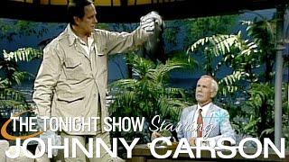 Jim Fowler’s Bat Gets Loose and Johnny Hits the Ceiling | Carson Tonight Show