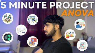 5 Minute Data Science Project // pt.2 ANOVA