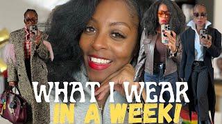 WHAT I WEAR IN A WEEK: PRADA, CHANEL, COACH, ZARA, and MORE!!!!